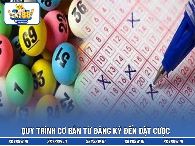 Quy trình cơ bản từ đăng ký đến đặt cược