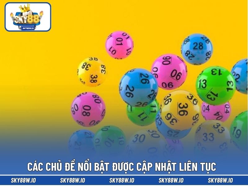 Các chủ đề nổi bật được cập nhật liên tục