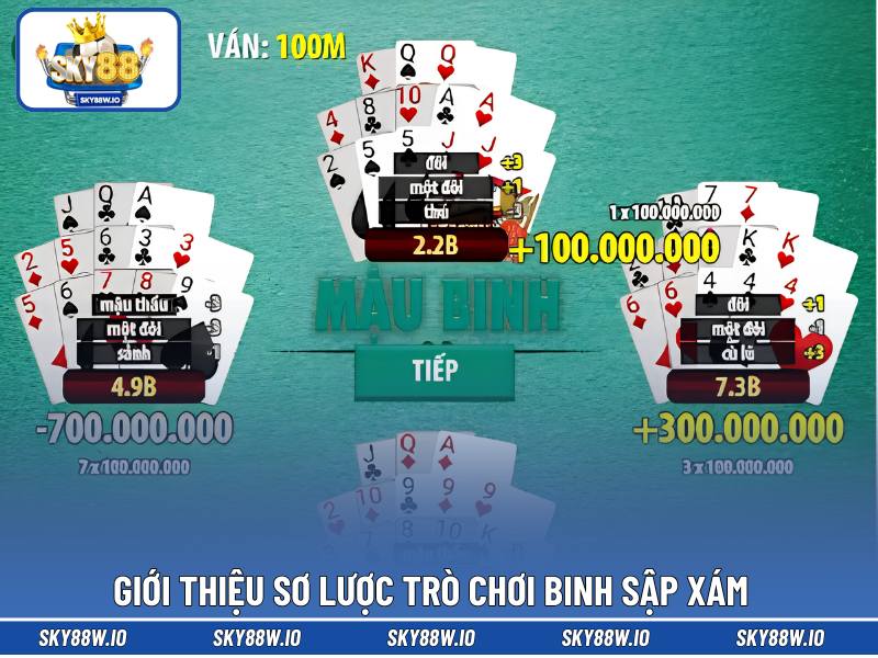 Giới thiệu sơ lược trò chơi Binh Sập Xám